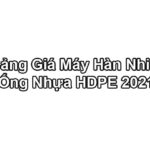 Bảng Giá Máy Hàn Nhiệt Ống Nhựa HDPE 2021 Chính Hãng