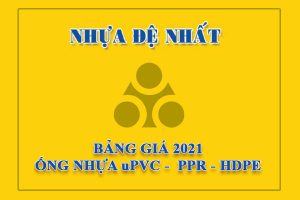 Ống Nhựa Đệ Nhất uPVC, PPR, HDPE - (Bảng Giá Tổng Hợp 2021)