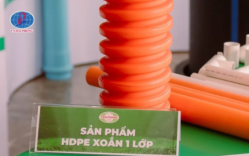 Ống nhựa xoắn HDPE 1 lớp