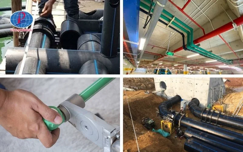 Ứng dụng thực tế của ống nước chịu nhiệt