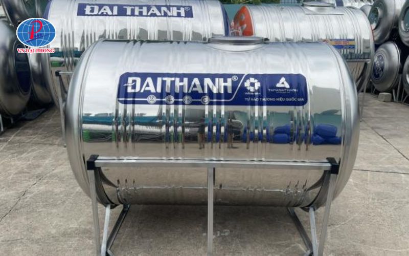 Bồn inox Đại Thành nằm ngang 304