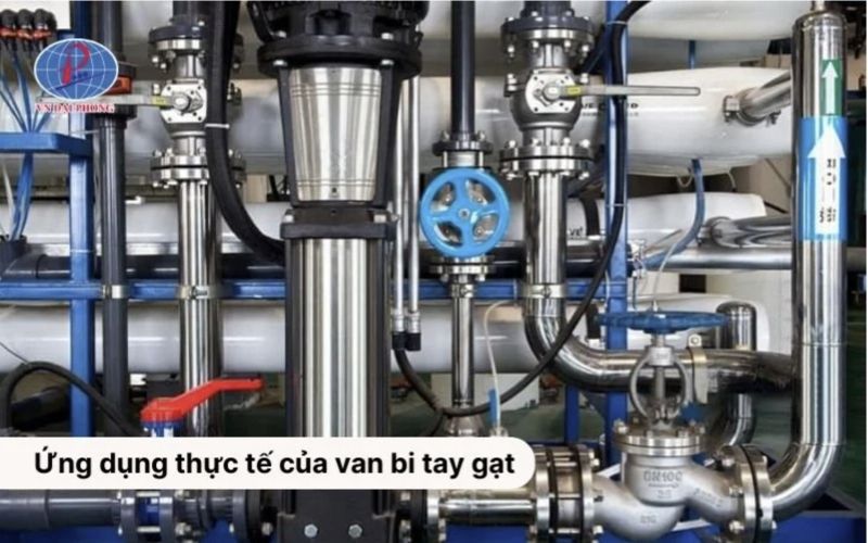 Ứng dụng thực tế của van bi